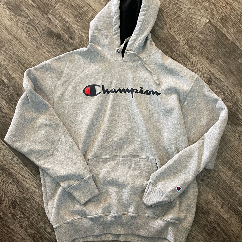 Champion Gray Men's Hoodie